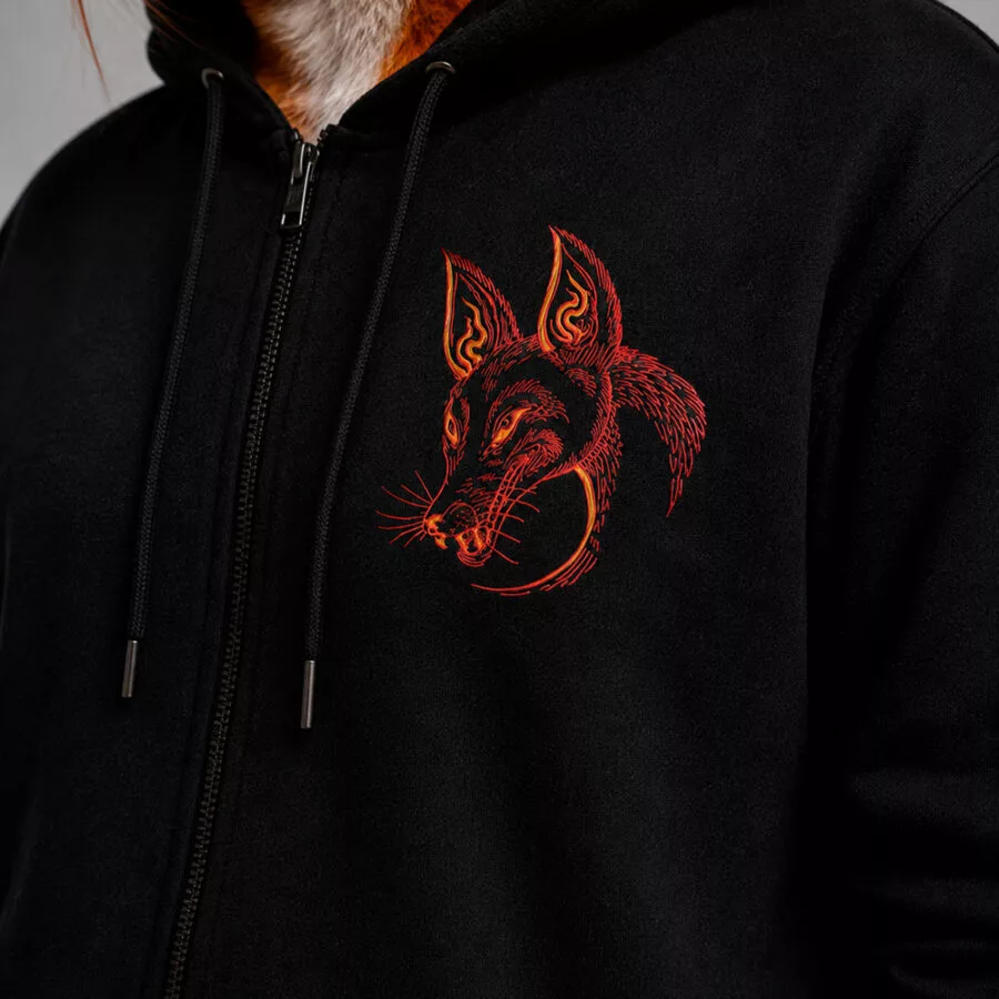 DANSIN Organic Zip Hoodie