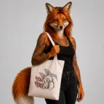 DANSIN Recycled Canvas Tote Bag