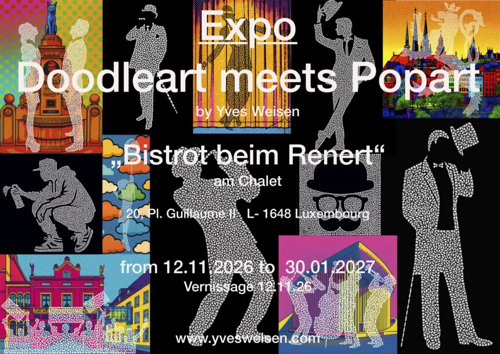 DoodleArt meets PopArt by Yves Weisen